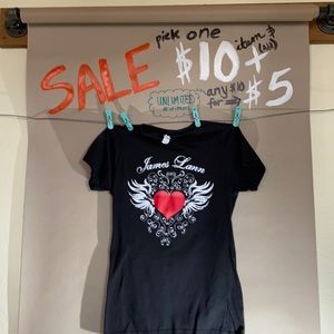James Lann t shirt